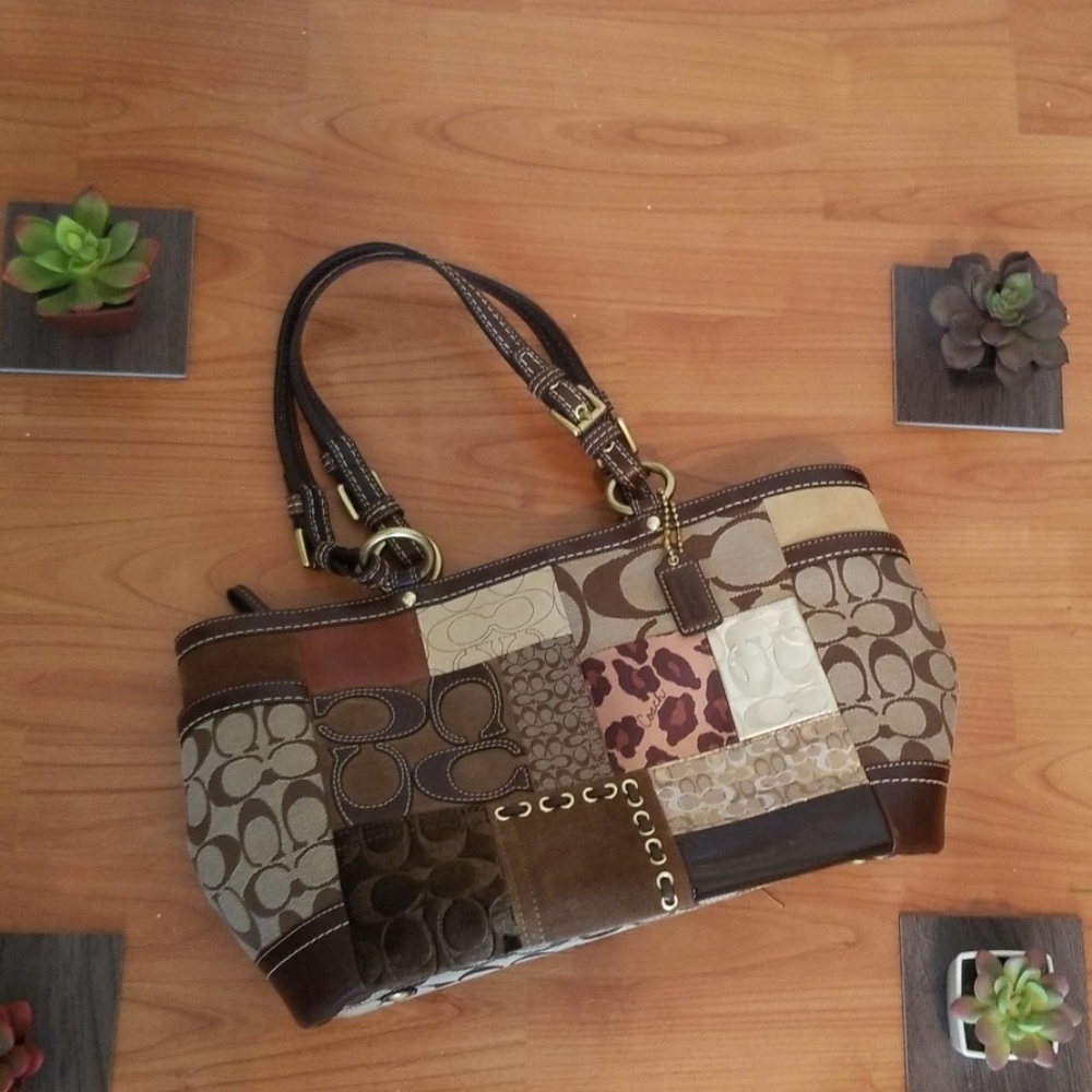 Coach Patchwork Tote